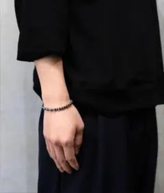 Vintage メキシコ シルバー パール DNA ブレスレット 8mm玉 - メルカリ