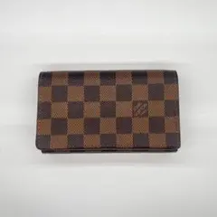 LOUIS VUITTON　ルイヴィトン　ダミエ　ポルトフォイユ・トレゾール