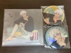 呪術廻戦 セガラッキーくじ Fun!Fun!Fun! 五条悟 缶バッジ アクスタ