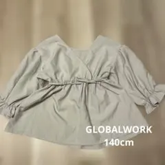 GLOBALWORK パフスリーブチュニック140cm