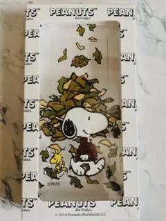 iPhone6 ケース SNOOPY PEANUTS 落ち葉