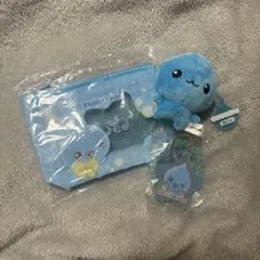 しずくちゃん マスコット ポーチ スプリングゴム ガチャガチャ