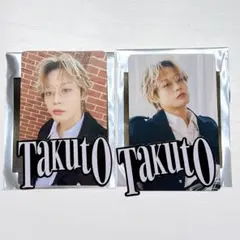 MAZZEL TAKUTO タクト フォトカード ステッカーセット - メルカリ