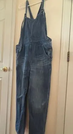 ニコアンド　デニムサロペット