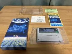 ガイア幻想紀 箱説ハガキ有り　スーパーファミコンソフト　動作確認