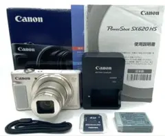 未使用級の美品♪ Canon PowerShot SX620 HS ホワイト s-l400.jpg