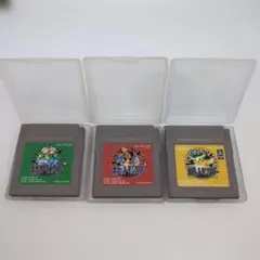 ポケットモンスター　赤　黄　緑　3本セット　【ソフトのみ】
