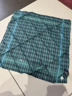 Polo チェック柄 ハンカチ
