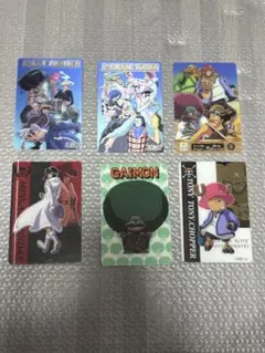 ワンピース 海賊王グミカード 9枚セット