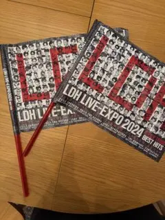 LDH LIVE EXPO 2024 フラッグ(2本セット)