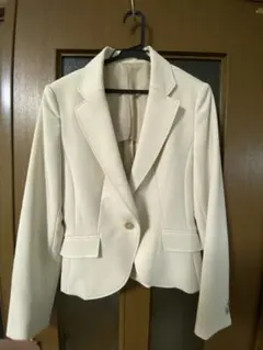 テーラードジャケット 11号white joora