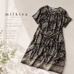 18美品　大きいサイズ　MILK TEA マタニティ　ワンピースのサムネイル