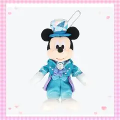 ミッキー　ディズニーシー25周年　ぬいぐるみバッジ