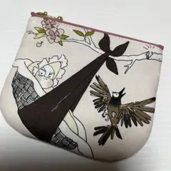 ◇ハンドメイド ミニ ポーチ ジョリーフルール マイリトルテイラー
