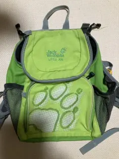 Jack Wolfskin LITTLE JOE 緑リュック　キッズ　幼児のサムネイル