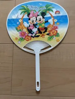 非売品　ミッキー　ミニーマウス　うちわ
