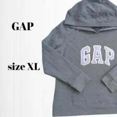 〇　GAP　ギャップ　プルオーバーパーカー　XL　グレー