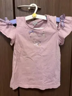 any FAM ユニコーン ネックレス風 Tシャツ 130cm