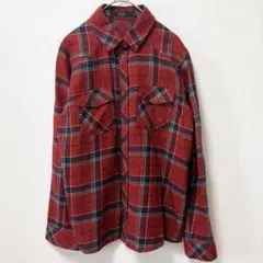 AZUL BY MOUSSY アズール チェック 赤 長袖 シャツ M