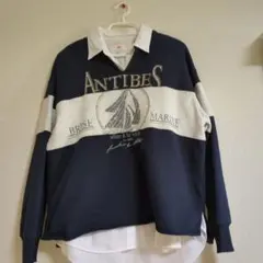 【フレディエミュ】トレーナーリメイク風プルオーバー