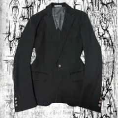 漆黒✨00’s vkei y2k jacket archive black L