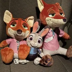 ズートピア 2 ぬいぐるみ　プライズ　GIGO SEGA クレーンゲーム