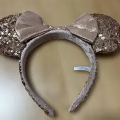 ゴールドミッキー耳カチューシャ