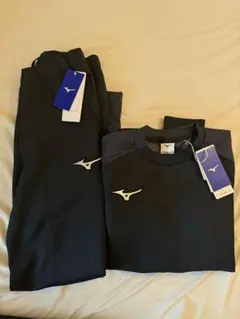 Mizuno ピーチタッチスウェット上下　新品タグ付き