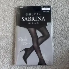 GUNZE SABRINA 伝線しにくいタイツ 25デニール M-Lのサムネイル