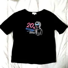 アルファキュービック Anniversary レディースTシャツ 黒 Lサイズのサムネイル