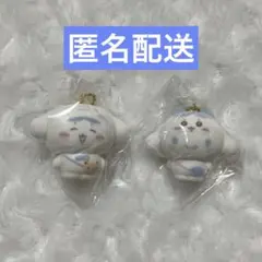 ちいかわ　サンリオ　シークレットフロッキーマスコット　ハチワレ　シナモン