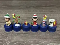 スヌーピー クリスマスフィギュア6個セット