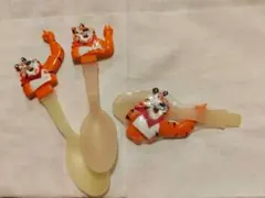 90年代ケロッグ トニー・ザ・タイガー スプーン 3本セット未開封有のサムネイル
