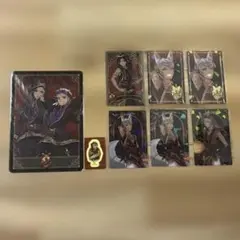 ツイステ　スカラビア寮 カード・シール類 まとめ売り