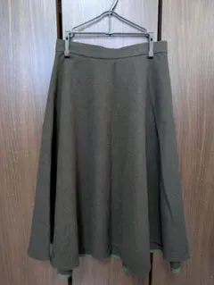 gleen label relaxing フレアスカー