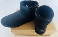 UGG クラシックミニ　ブラック　黒　 ムートンブーツ　27cm US10 アグ