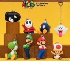 ★スーパーマリオブラザーズ キャラクター ストラップ コンプリートセット