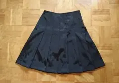 最終値下げ！光沢のあるプリーツスカート☆フレアスカート☆ブラック　黒☆激安！