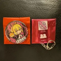 マッシュル ダイナー トレーディング キーリング 缶バッジ レモン