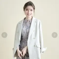 アプワイザーリッシェ / ダブルテーラージャケット/ライトベージュ