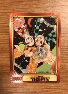 特典イラストカード 鬼滅の刃 18巻 アニメイト購入特典 吾峠呼世晴
