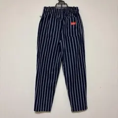クックマン シェフパンツ Mサイズ　ネイビー　ストライプ