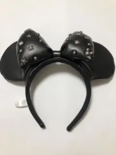 Disney ディズニー　レザー　カチューシャ　ミニー