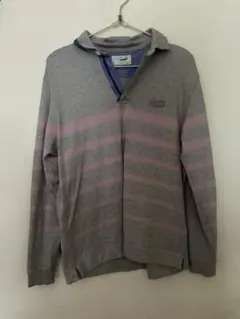 Crocodile メンズ ポロシャツ グレー M