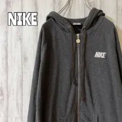 NIKE ナイキ パーカー フルジップ ジャケット ワンポイントロゴ 刺繍