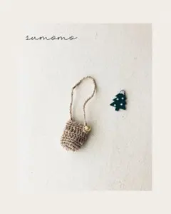 リネン糸のバッグ　ブライスアウトフィット　ネオブライス　アイシードール　カスタム