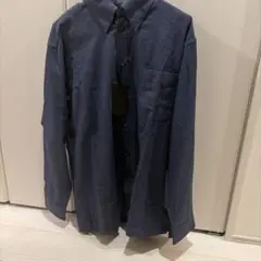 LANVIN CLASSIQUE 長袖シャツ ネイビー