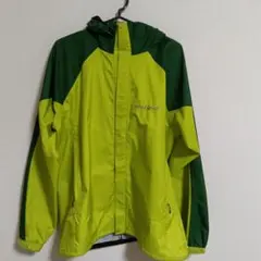 상태좋음 ！ モンベル mont-bell サンダーパス ジャケット グリーン L