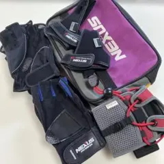 釣り具まとめ売り、シマノNEXUS フィッシンググローブ バッグ、ケース他