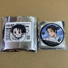 呪術廻戦　まねきねこ　缶バッジ　コロコロミニアクリルスタンド　乙骨憂太